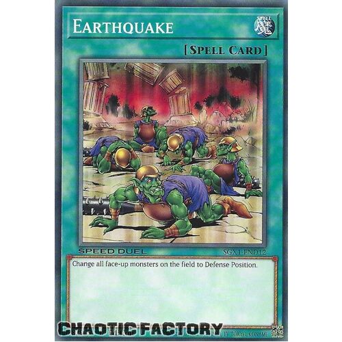 SGX1-END12 Earthquake Common 1st Edition NM