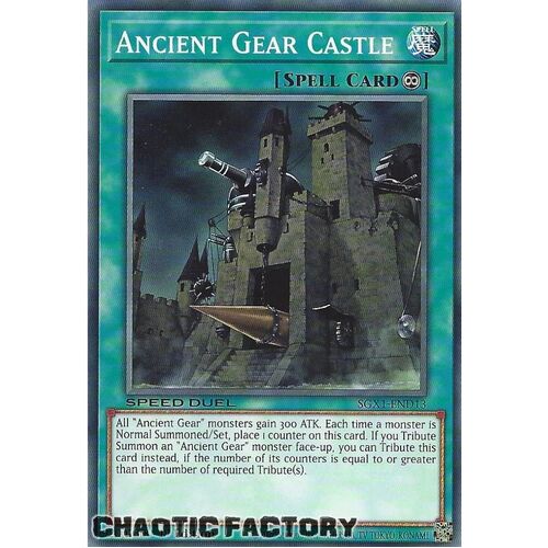 SGX1-END13 Ancient Gear Castle Common 1st Edition NM