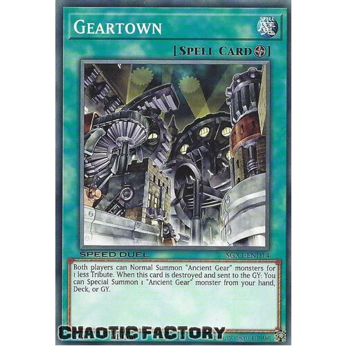 SGX1-END14 Geartown Common 1st Edition NM