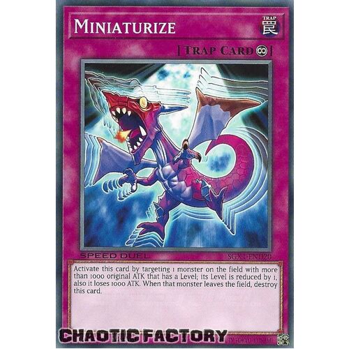 SGX1-END20 Miniaturize Common 1st Edition NM