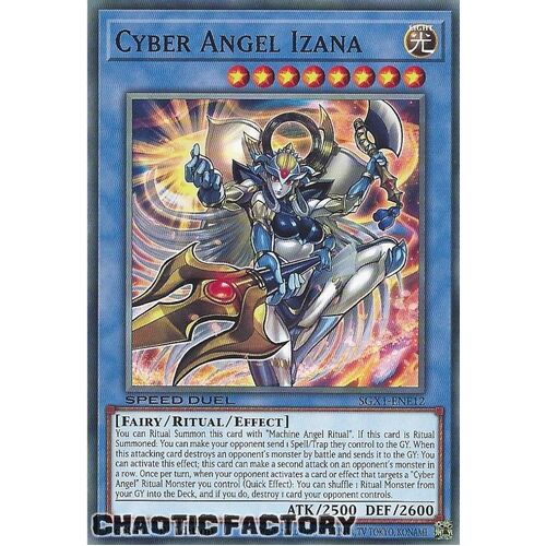 SGX1-ENE12 Cyber Angel Izana Common 1st Edition NM