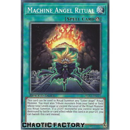 SGX1-ENE15 Machine Angel Ritual Common 1st Edition NM