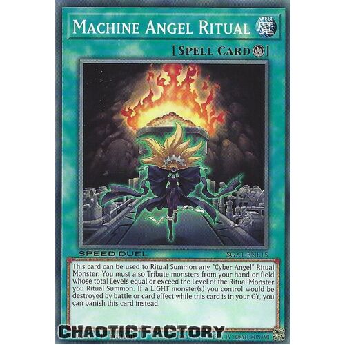 SGX1-ENE15 Machine Angel Ritual Common 1st Edition NM