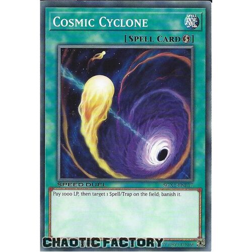 SGX1-ENE17 Cosmic Cyclone Common 1st Edition NM