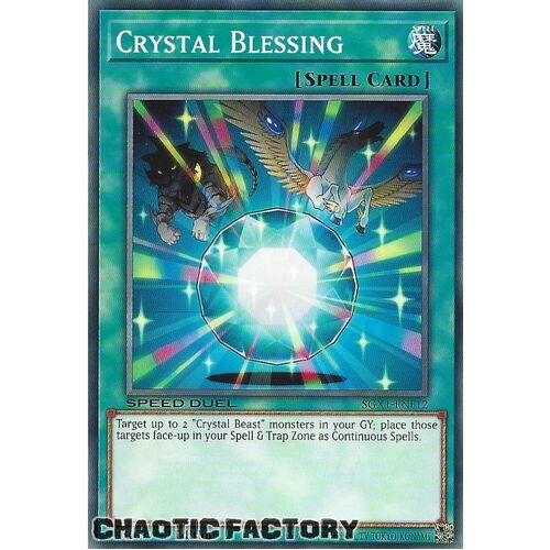 SGX1-ENF12 Crystal Blessing Common 1st Edition NM