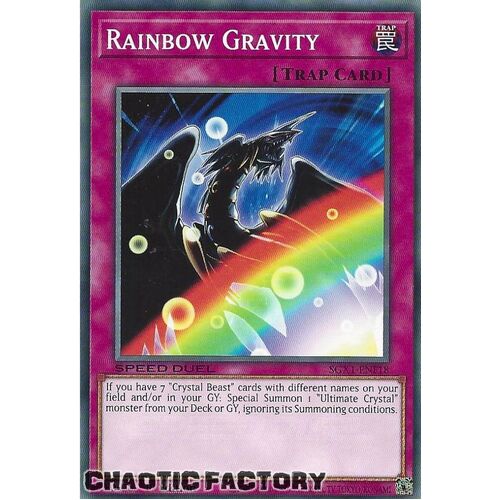 SGX1-ENF18 Rainbow Gravity Common 1st Edition NM