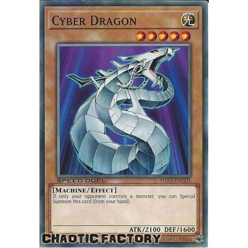 SGX1-ENG01 Cyber Dragon Common 1st Edition NM