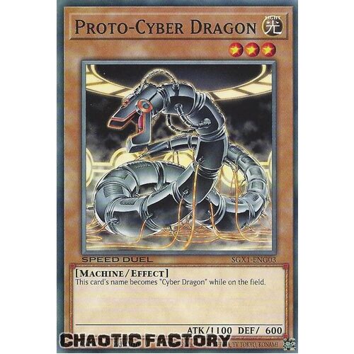 SGX1-ENG03 Proto-Cyber Dragon Common 1st Edition NM