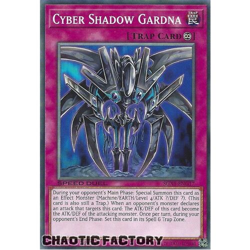 SGX1-ENG17 Cyber Shadow Gardna Common 1st Edition NM