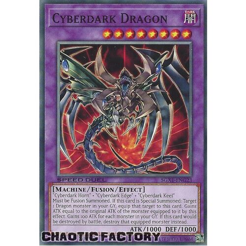 SGX1-ENG23 Cyberdark Dragon Common 1st Edition NM