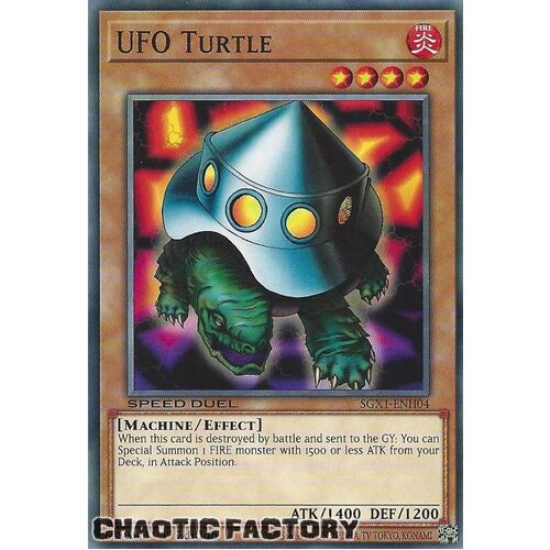 SGX1-ENH04 UFO Turtle Common 1st Edition NM