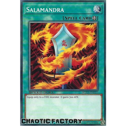 SGX1-ENH12 Salamandra Common 1st Edition NM