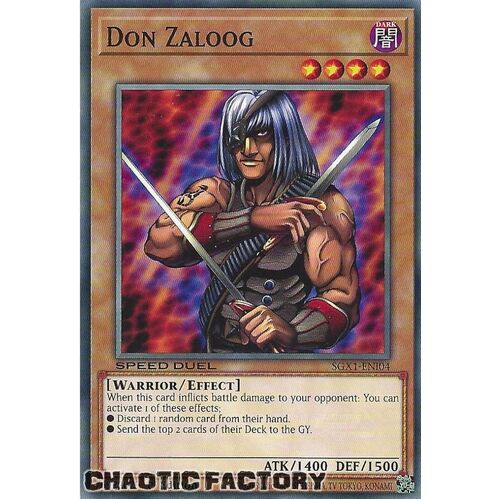 SGX1-ENI04 Don Zaloog Common 1st Edition NM