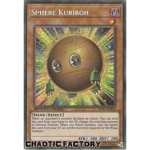 SGX1-ENI12 Sphere Kuriboh Secret Rare 1st Edition NM
