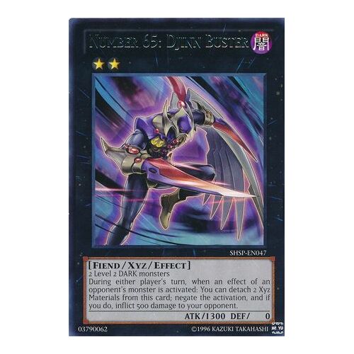 Number 65: Djinn Buster - SHSP-EN047 - Rare 1st Edition NM