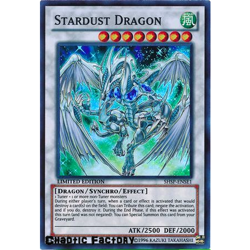 Stardust Dragon - SHSP-ENSE1 - Super Rare NM