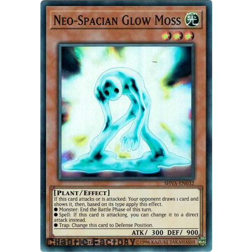 Yugioh - SHVA-EN032 - Neo-Spacian Glow Moss Super Rare 1st Edition NM 