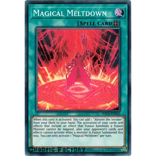 SHVA-EN042 - Magical Meltdown Super Rare 1st Edition NM 