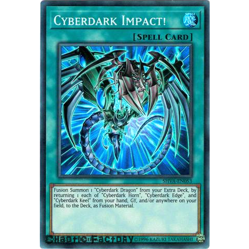 Yugioh - SHVA-EN053 - Cyberdark Impact! Super Rare 1st Edition NM 