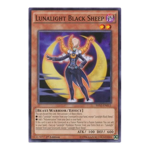 Lunalight Black Sheep - SHVI-EN011 - Common 1st Edition NM
