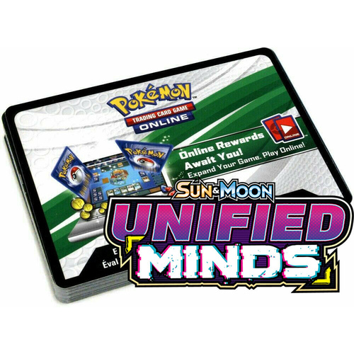 Pokemon PTCGO Unified Minds codes x36 SM11