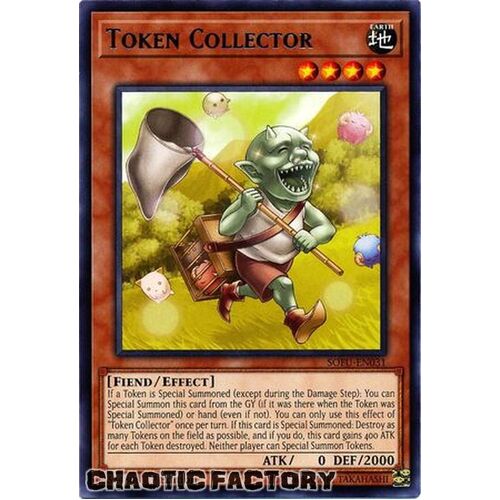 SOFU-EN031 Token Collector Rare 1st Edition NM