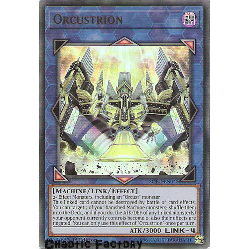 SOFU-EN045 Orcustrion Ultra Rare 1st Edition NM