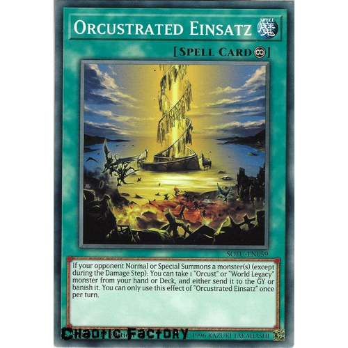SOFU-EN059 Orcustrated Einsatz Common 1st Edition NM