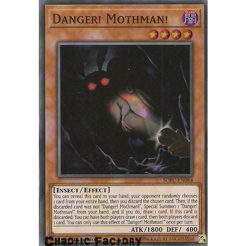 SOFU-EN084 Danger! Mothman! Super Rare 1st Edition NM
