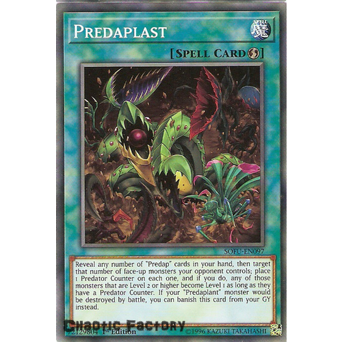 SOFU-EN097 Predaplast Common 1st Edition NM