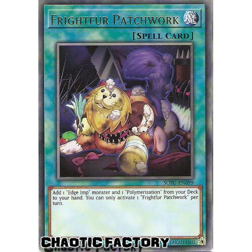 SOFU-EN099 Frightfur Patchwork Rare 1st Edition NM