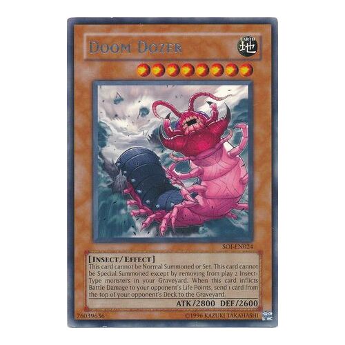 Doom Dozer - SOI-EN024 - Rare Unlimited NM