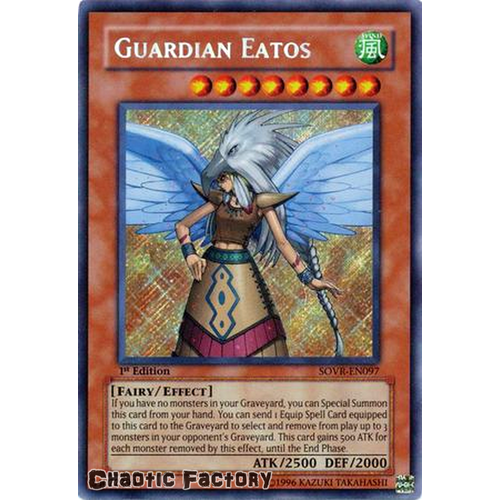 Guardian Eatos - SOVR-EN097 - Secret Rare 1st Edition NM