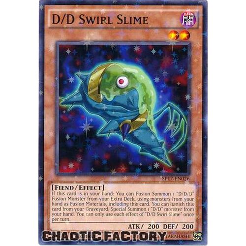 SP17-EN026 D/D Swirl Slime Star Foil 1st Edition NM
