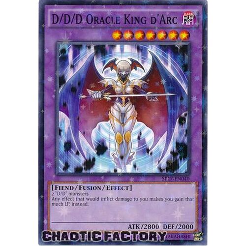 SP17-EN040 D/D/D Oracle King d'Arc Star Foil 1st Edition NM