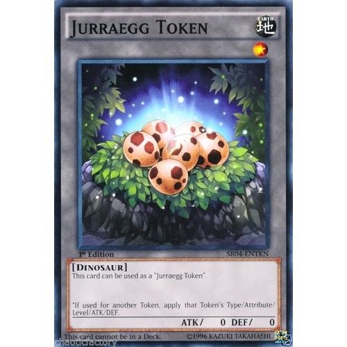Jurraegg Token Common SR04-ENTKN 1st edition NM