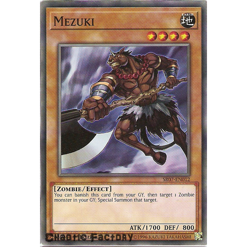 SR07-EN012 Mezuki Common 1st Edition NM