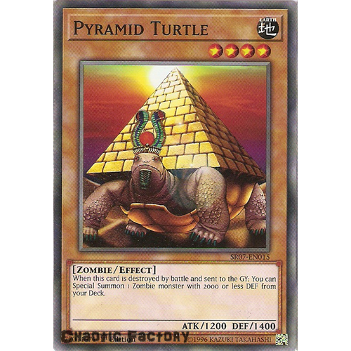 Yugioh SR07-EN015 Pyramid Turtle Common 1st Edition NM