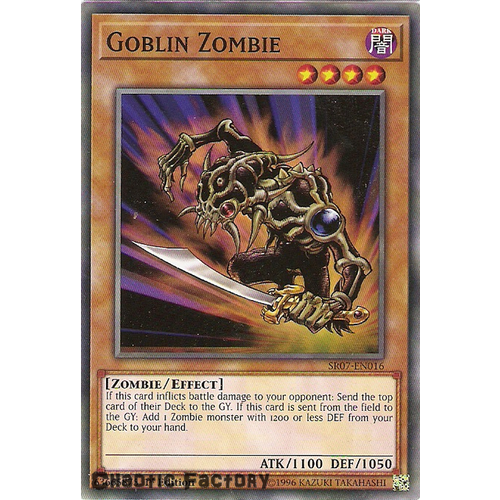 Yugioh SR07-EN016 Goblin Zombie Common 1st Edition NM