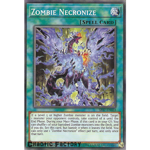 Yugioh SR07-EN023 Zombie Necronize Common 1st Edition NM