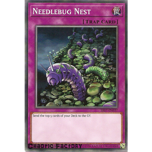 Yugioh SR07-EN037 Needlebug Nest Common 1st Edition NM