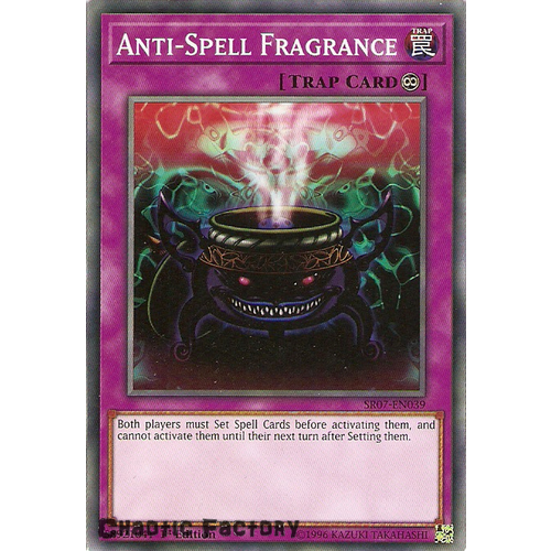 Yugioh SR07-EN039 Anti-Spell Fragrance Common 1st Edition NM
