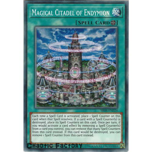 Yugioh SR08-EN024 Magical Citadel of Endymion Common 1st Edition NM