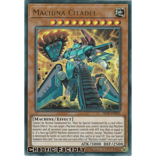 SR10-EN001 Machina Citadel Ultra Rare 1st Edition NM