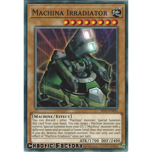 SR10-EN003 Machina Irradiator Common 1st Edition NM