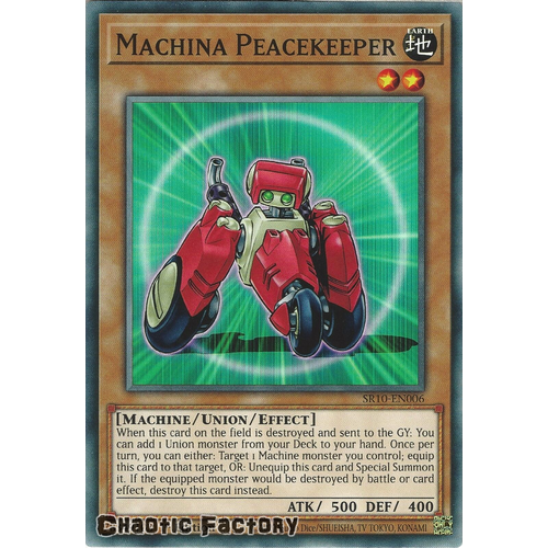 SR10-EN006 Machina Peacekeeper Common 1st Edition NM