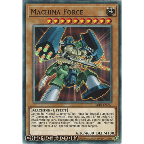 SR10-EN007 Machina Force Common 1st Edition NM