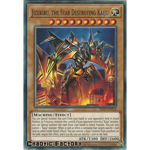 SR10-EN014 Jizukiru, the Star Destroying Kaiju Common 1st Edition NM