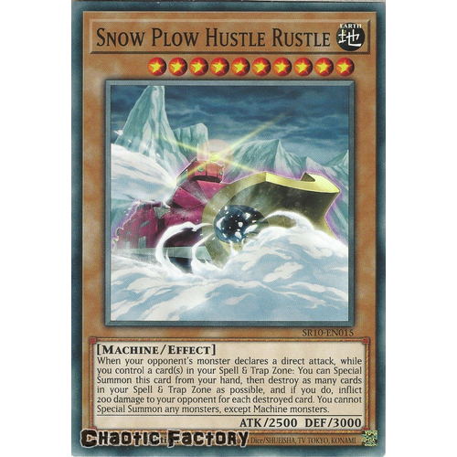 SR10-EN015 Snow Plow Hustle Rustle Common 1st Edition NM