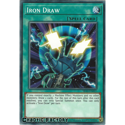 SR10-EN027 Iron Draw Common 1st Edition NM